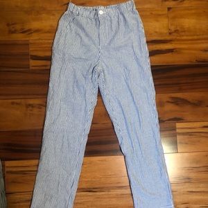 Brandy Melville striped pants.